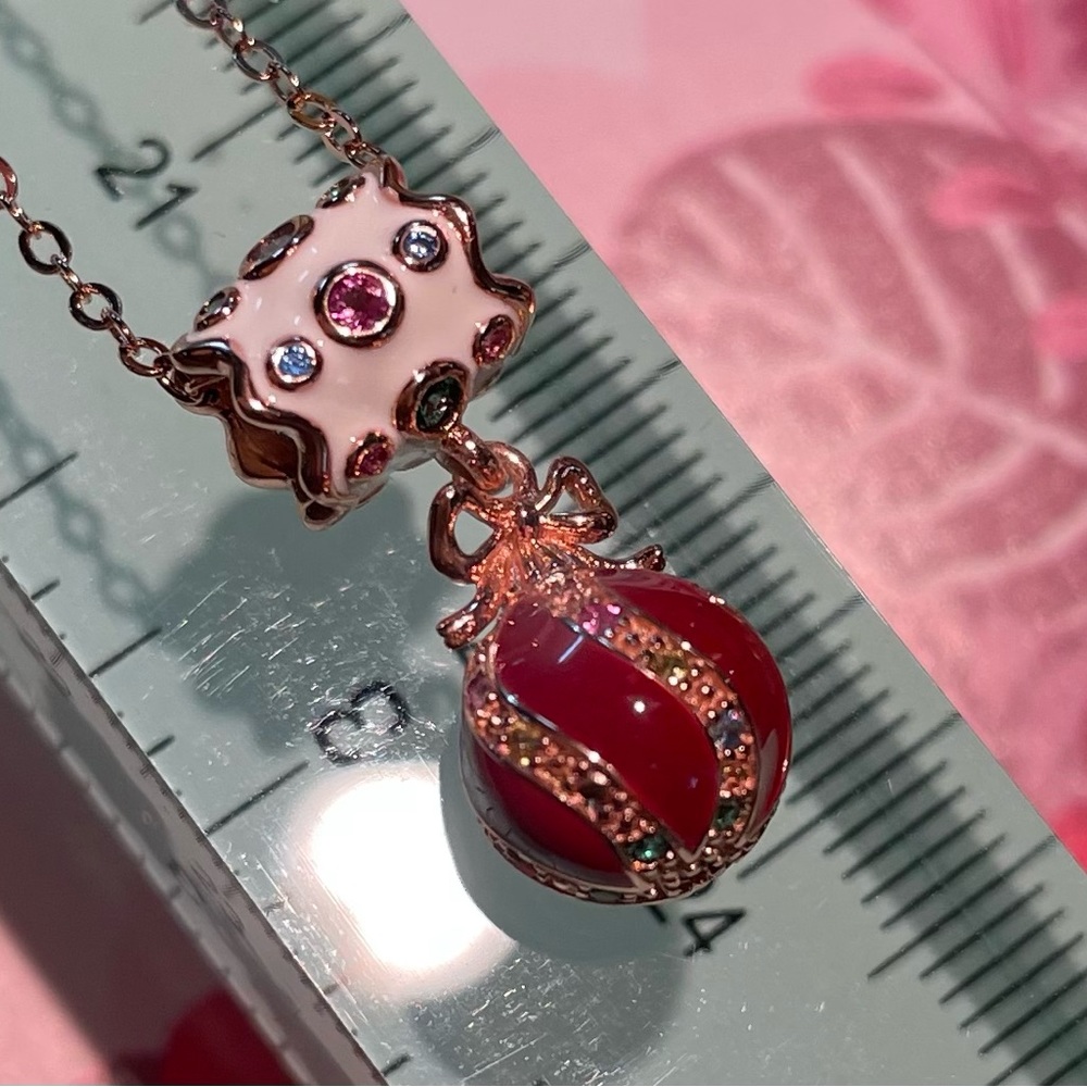 🎄Christmas Ornament Necklace Gift Bag Included 🎁